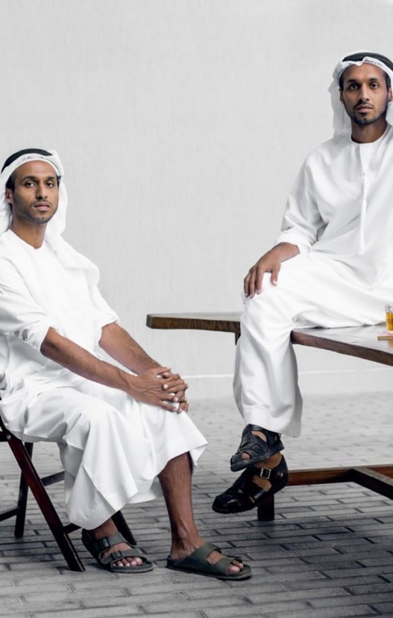 The exhibition is curated by Emirati urbanists and researchers Ahmed and Rashid Bin Shabib 