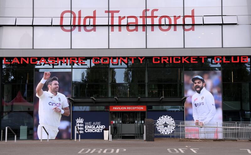 The fifth and final Test between England and India was due to start at Old Trafford in Manchester on Friday morning. Getty