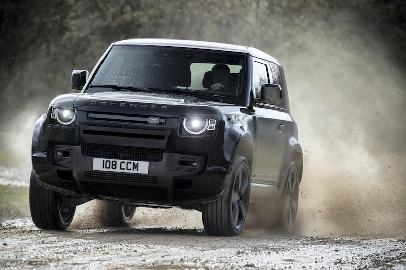 The new Land Rover Defender V8. All photographs Nick Dimbleby