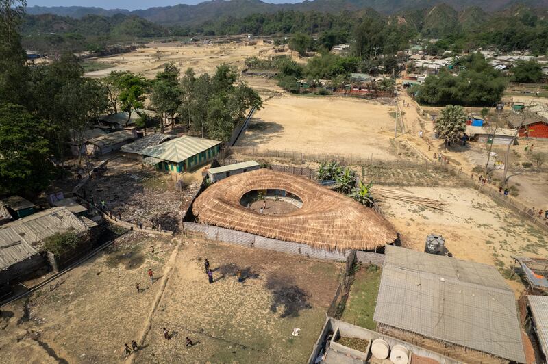 Six temporary community spaces of the Rohingya Response programme also made the list. Photo: Asif Salman / Aga Khan Trust for Culture
