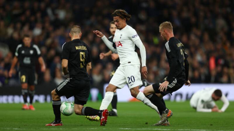 Dele Alli 7 - Comfortably dispatched the penalty to put Spurs ahead early. Alli was a creative spark and looked to beat players with the ball, and was unlucky not to get a second goal. Getty