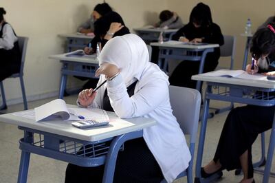 A recent global survey found 39 per cent of students reported having cheated in an exam. Randi Sokoloff / The National