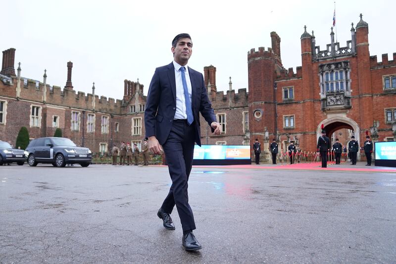 Prime Minister Rishi Sunak and his government had planned the Hampton Court event for months. Reuters