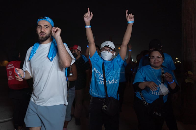 The walk was the largest autism inclusion event held in Abu Dhabi