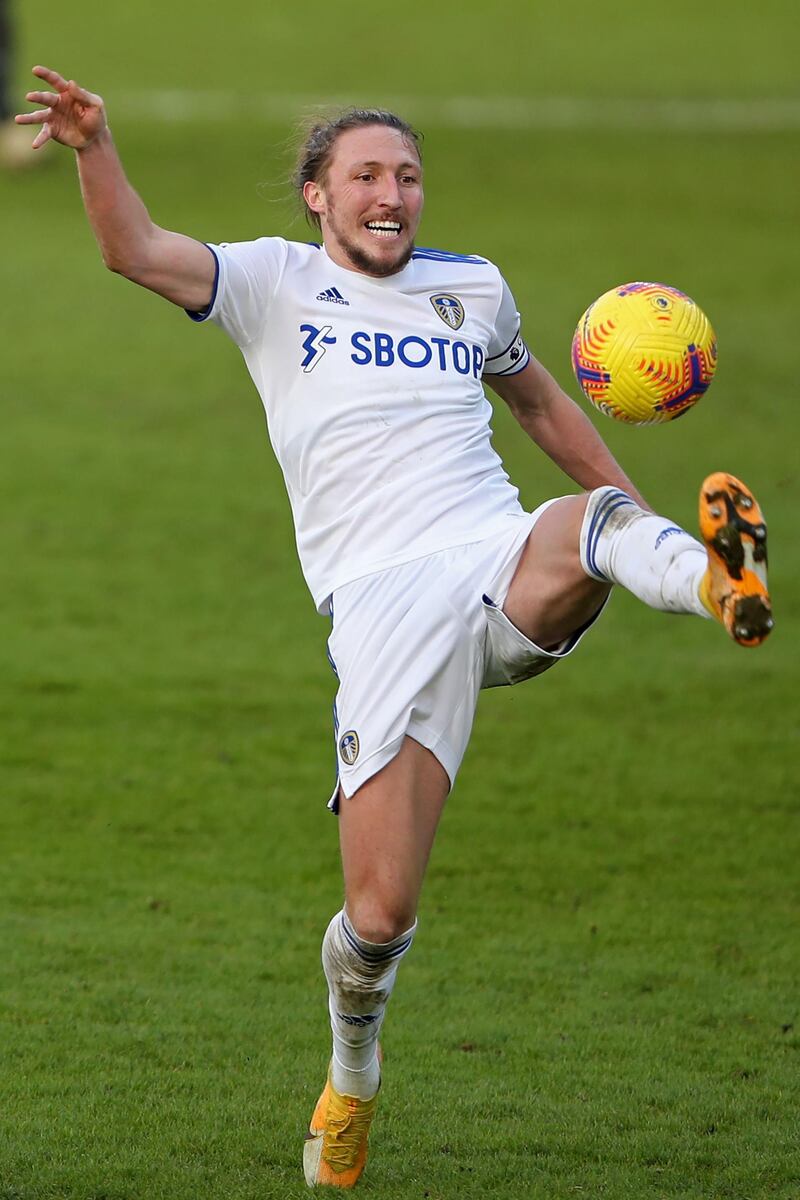 Luke Ayling - 7: Tried to make himself as awkward as possible up against players better and stronger in the air. Great ball over Burnley defence to put Bamford through to win penalty. AFP