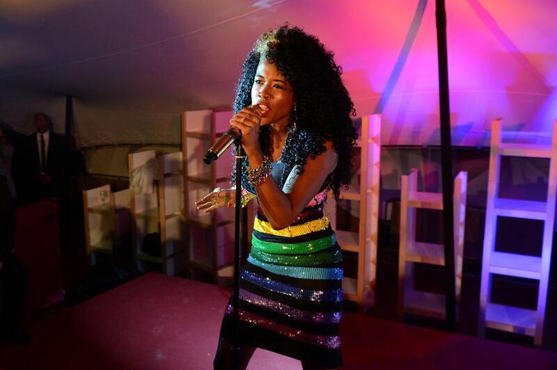 Kelis performs during the Abu Dhabi Digital Domain Event at the Cannes Film Festival in 2012. Andrew H Walker / Getty Images for TwoFour54
