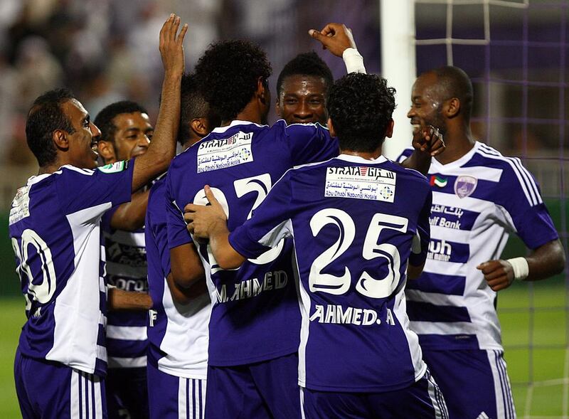 Al Ain won the Pro League title in back-to-back seasons. Satish Kumar / The National