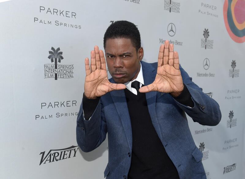 PALM SPRINGS, CA - JANUARY 04:  Honoree Chris Rock attends Variety's Creative Impact Awards and "10 Directors To Watch" brunch presented by Mercedes Benz at Parker Palm Springs on January 4, 2015 in Palm Springs, California.  (Photo by Jason Kempin/Getty Images for Variety) *** Local Caption ***  al28fe-oscars16-rock.jpg