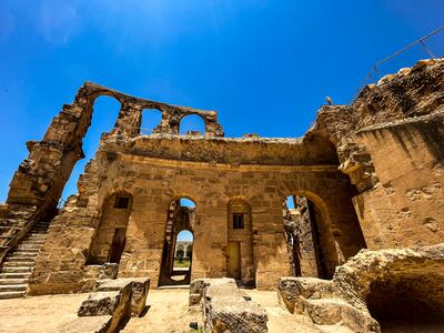 El Jem Roman Colosseum in Tunisia. Photo: Ghaya Ben Mbarek / The National