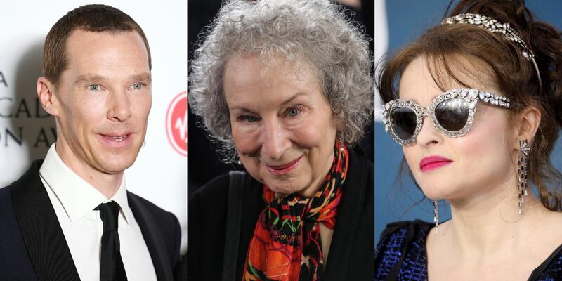 Benedict Cumberbatch, Margaret Atwood and Helena Bonham Carter will all make appearances online for Hay Festival 2020. EPA