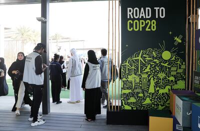 Cop28 will run at Expo City Dubai from November 30 to December 12. Pawan Singh / The National