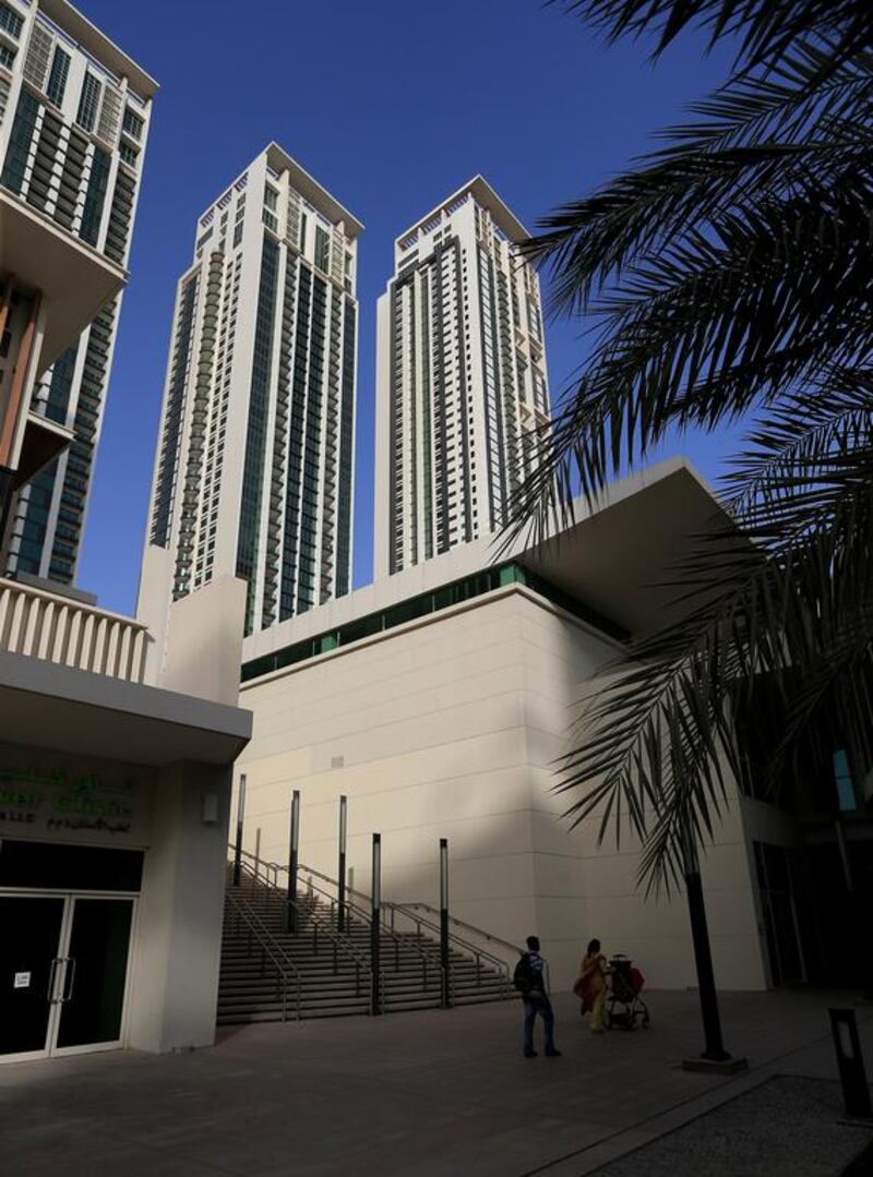 The go-to area for studios and one-bedrooms are on Reem Island. Ravindranath K / The National 