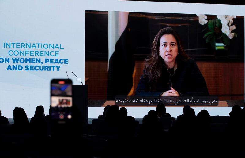 Lana Nusseibeh, assistant minister for political affairs and the UAE's ambassador and permanent representative to the UN.