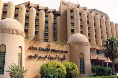 The hotel with its old name - Abu Dhabi Sheraton - emblazoned on the building at some point in the 1980s. Courtesy: Sheraton Abu Dhabi