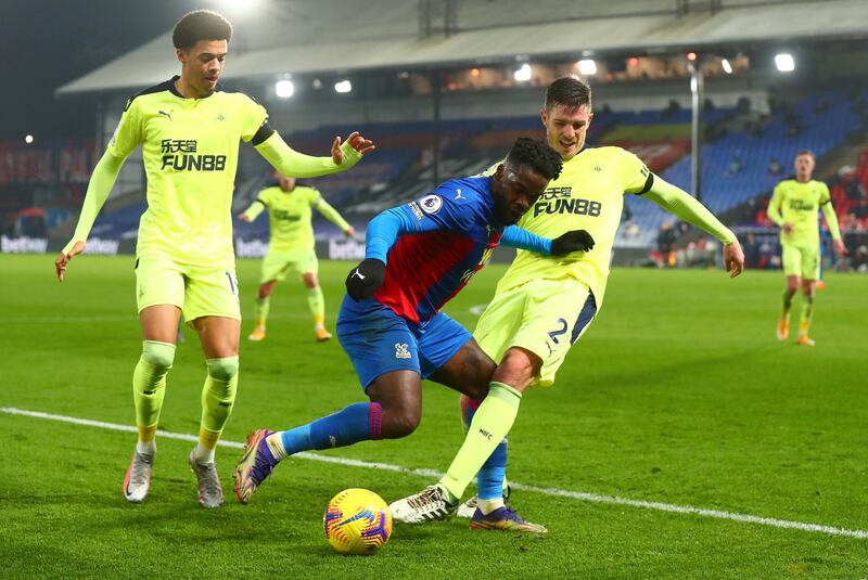 Ciaran Clark - 8: Former Aston Villa defender was assured presence back in team, playing the ball out well from the back and making quality interceptions. Man of the match.