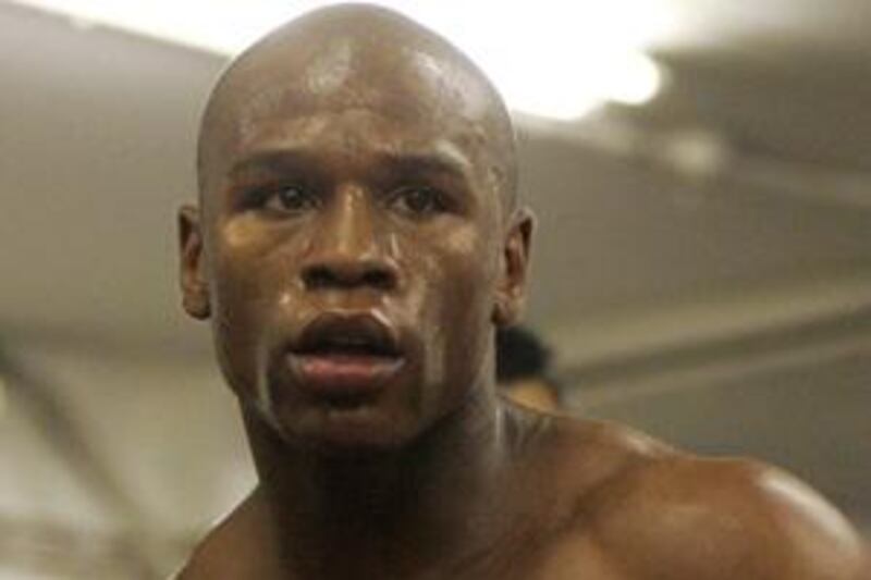 Floyd Mayweather Jr is currently preparing for his comeback fight against the Mexican Juan Manuel Marquez in September.