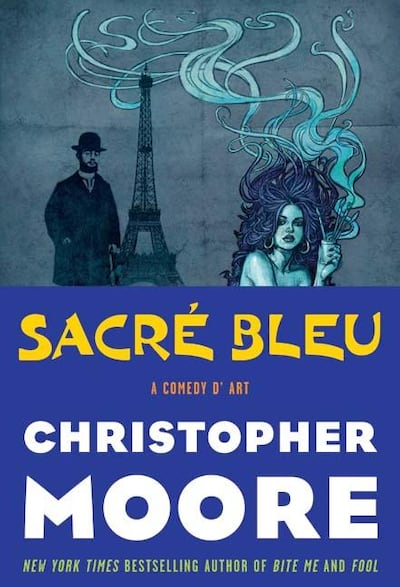 Sacre Bleu by Christopher Moore published by William Morrow. Courtesy HarperCollins