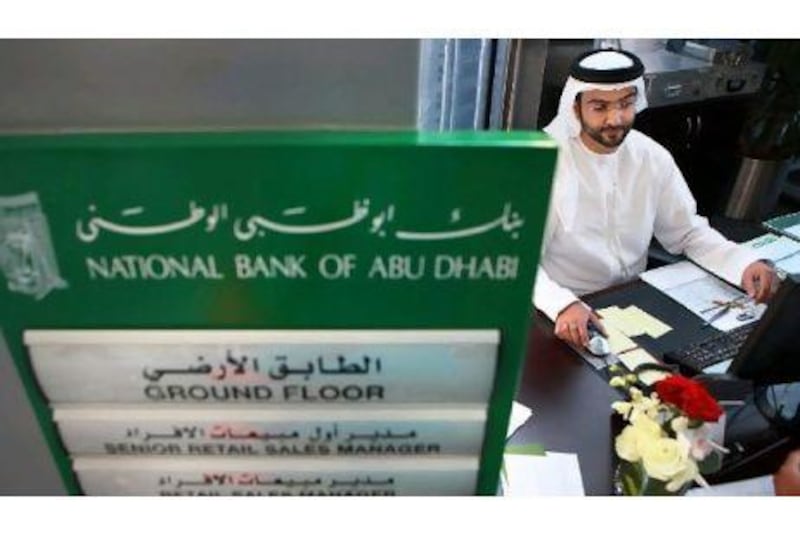 The National Bank of Abu Dhabi has been "steady in profitability".