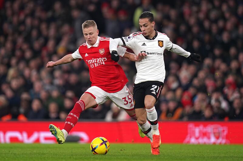 Antony 5: Another challenging day, but he’s getting a lot of help at Carrington and his defensive game was much improved. Broke on the right and set up McTominay for a shot, but much of his attacks come to nothing in a game United never looked like winning. PA