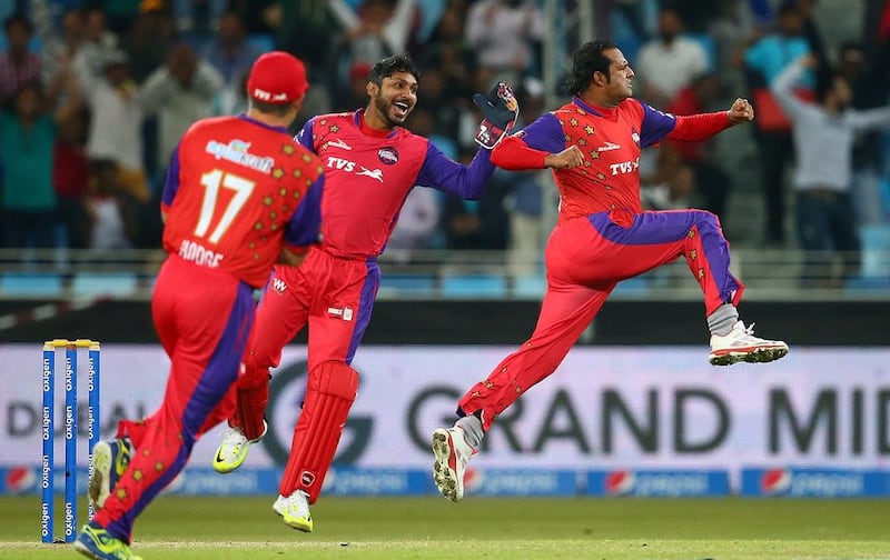 Naved-ul-Hasan’s hat-trick for Gemini Arabians snuffed any hopes Leo Lions had for making a comeback. Francois Nel / Getty Images
