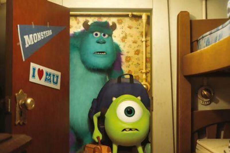 Monsters University is one of the movies offered at the Mother & Baby screenings. Courtesy Disney / Pixar