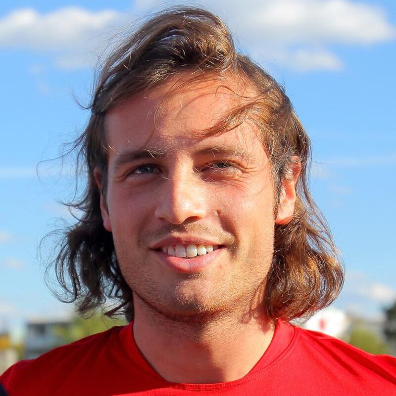 Mix Diskerud speaks to the media during a United States training session at Ohiri Field on October 8, 2014, in Boston, Massachusetts. Mike Lawrie / Getty Images