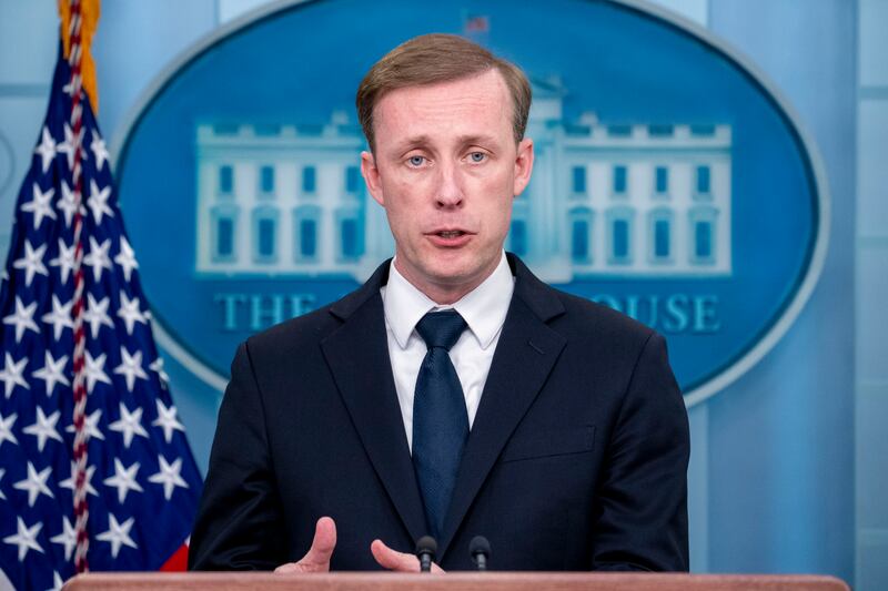 White House National Security Adviser Jake Sullivan. AP