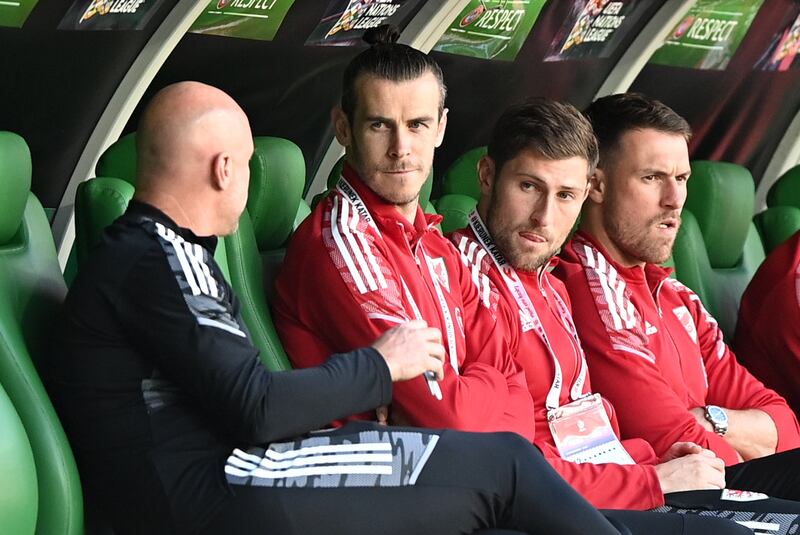 Wales' Gareth Bale prior to the match at Wroclaw Stadium. PA