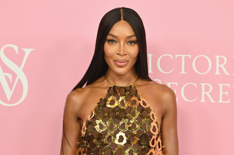 Naomi Campbell at the Victoria's Secret New York Fashion Week kickoff event last month. AFP