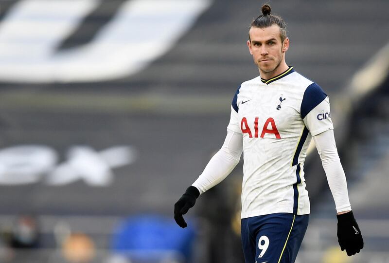 Bale in action against Burnley. EPA