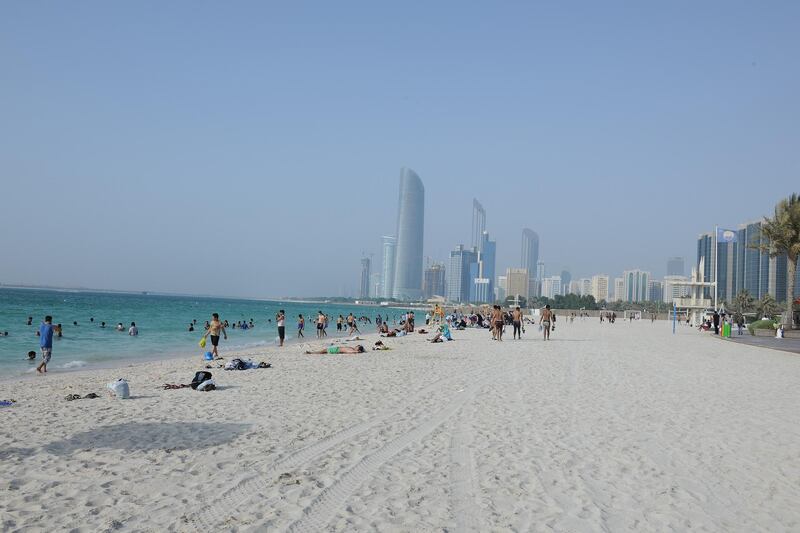 Miral's A’l Bahar beachfront scheme on Abu Dhabi Corniche will be completed in March. Abu Dhabi Municipality