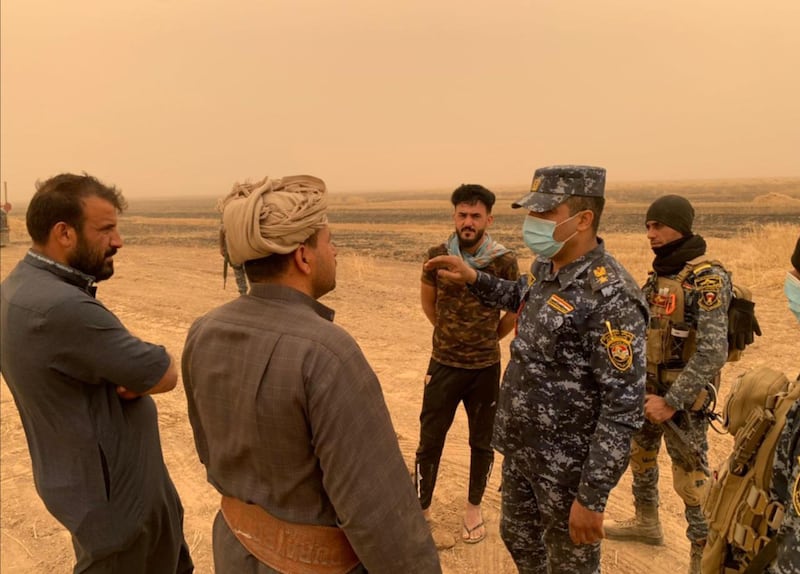 Iraqi Federal Police are sent to Kirkuk to protect field workers harvesting wheat. The killing of farmers is not new. Some attacks are blamed on extremist groups, while others appeared to have been the result of vendettas.