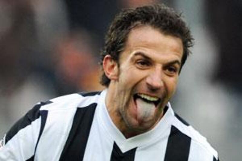 Juventus striker Alessandro Del Piero was part of the 1996 side when they beat Ajax.