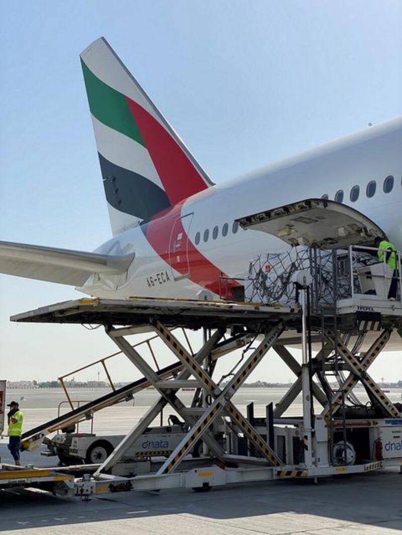Sheikh Mohammed bin Rashid, Vice President and Ruler of Dubai, ordered the aid flight to transport the medical aid.