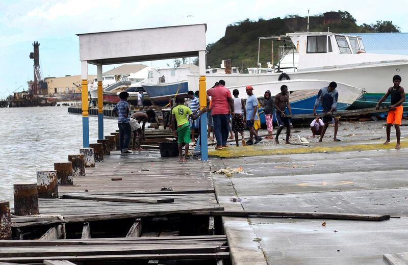 Antigua and Burbuda has suffered devastating losses. Johnny Jno-Baptiste / AP Photo