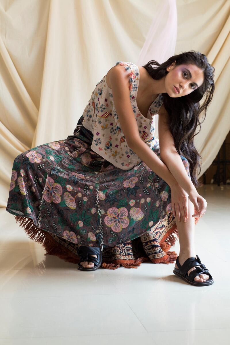 An Indo-Western outfit by Payal Singhal 