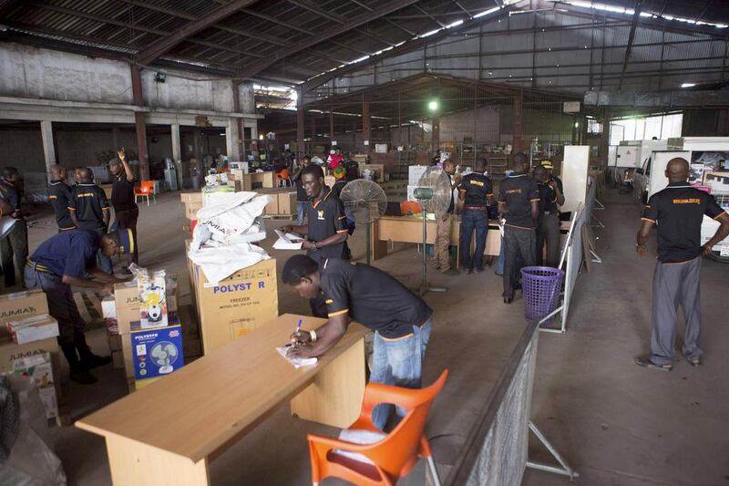 Started with just a staff of three, online retailer Jumia now has 1,500 workers and 150 delivery vehicles nationwide. Joe Penney / Reuters