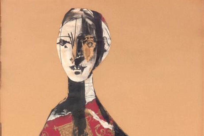To see more of Picasso's Portrait of a Lady before she arrives in Abu Dhabi click on the in-article link. Pablo Ruiz Picasso (Málaga, 1881-Mougins, 1973) Portrait of a Lady, 1928 © Succession Picasso 2013  Gouache, ink, and collage on paper LAD 2012-115 © Louvre Abu Dhabi Agence Photo F