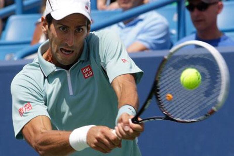 Novak Djokovic has been to four US Open singles finals and won once. Al Behrman / AP Photo