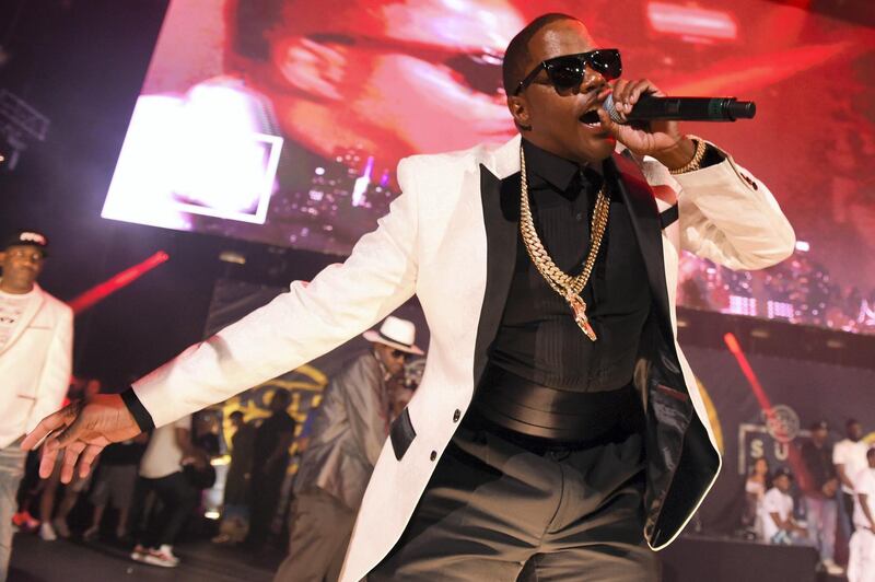 Rapper Mase performs at the 2015 Hot 97 Summer Jam at MetLife Stadium on Sunday, June 7, 2015, in East Rutherford, New Jersey. (Photo by Scott Roth/Invision/AP)