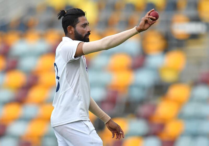 Mohammed Siraj, 9.5. 13 wickets at 29.53. The most compelling figure in the series. Tears for his late father during the national anthem. Standing up to abuse from the crowd. And gave his side a chance with his first Test five-for at the Gabba. EPA