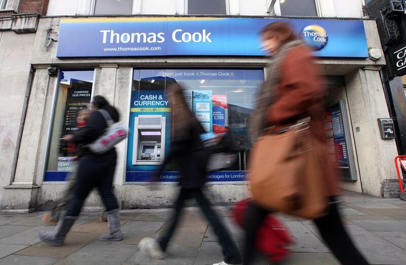 Thomas Cook, one of the world’s best-known travel agency businesses, is selling assets in a bid to revive its fortunes. Chris Ratcliffe / Bloomberg News