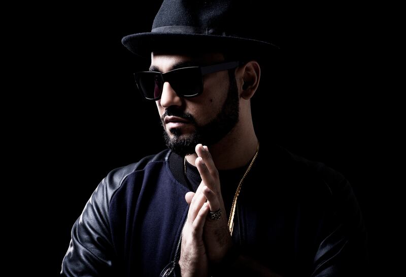 DJ Bliss, real name Marwan Al Awadhi, says Dubai Bling could be the ideal launch pad for a world tour. Photo: Hussain Alidina