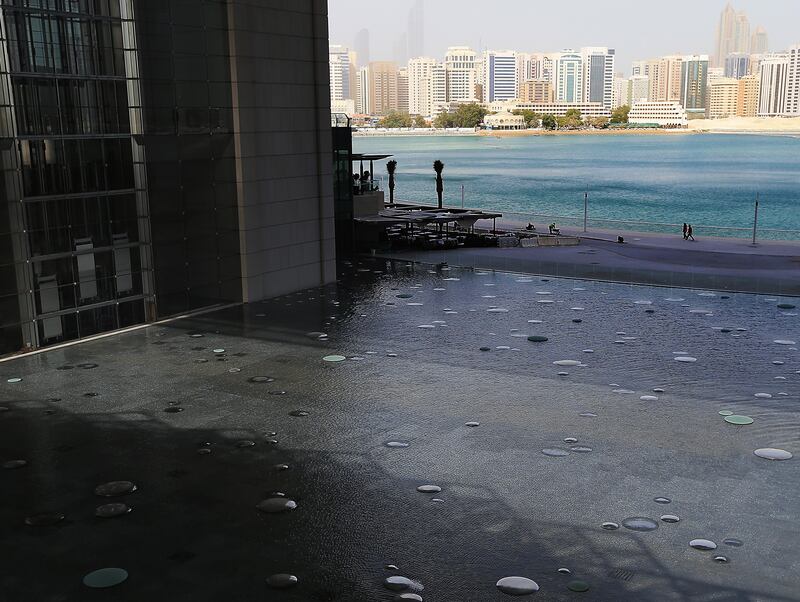 ABU DHABI - UNITED ARAB EMIRATES - 06AUG2013 - Exterior view of Galleria Mall at Sowwah Square towers on Al Maryah island in Abu Dhabi. Ravindranath K / The National (to go with Neil Vorano article)

