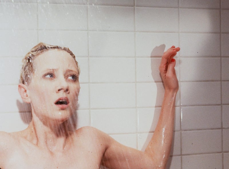 Anne Heche in the 1998 remake of 'Pyscho'. Getty Images