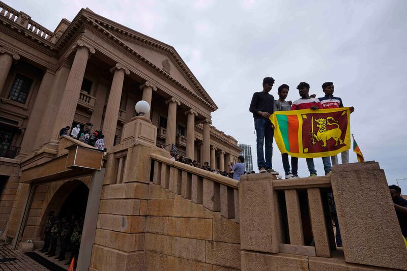 Sri Lanka is in the midst of a political and economic crisis, with a number of protests reported in the capital city of Colombo. AP Photo