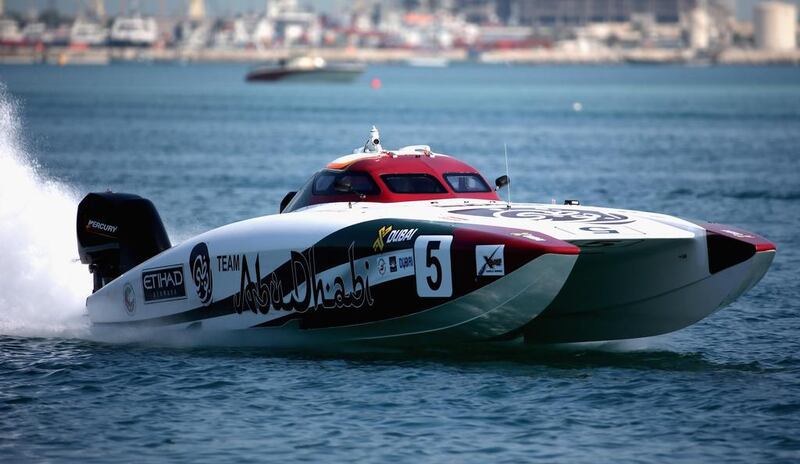 Faleh Al Mansoori and Rashed Al Tayer will aim to claim their first win of the season at Lake Lugano. Courtesy Team Abu Dhabi