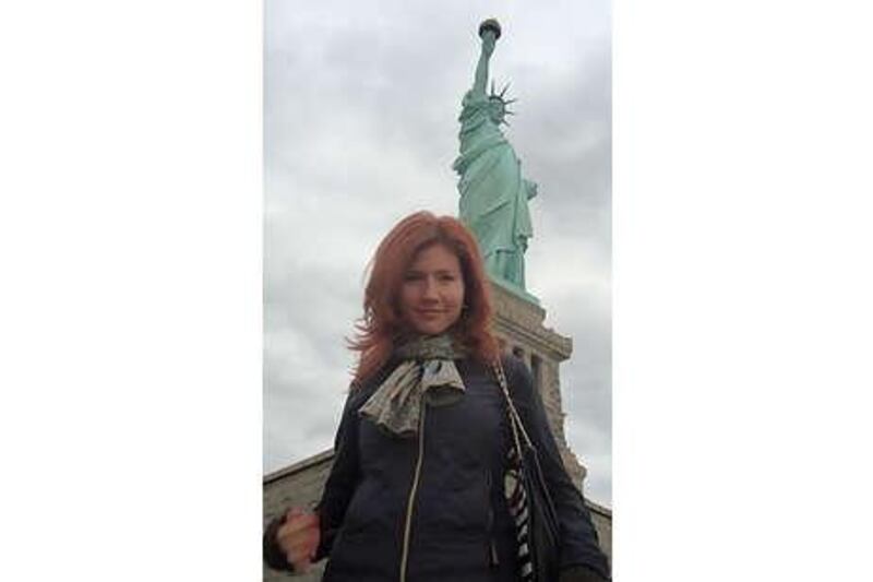 This undated image taken from the Russian social networking website "Odnoklassniki", or Classmates, shows a woman journalists have identified as Anna Chapman, who appeared at a hearing Monday, June 28, 2010 in New York federal court. Chapman, along with 10 others, was arrested on charges of conspiracy to act as an agent of a foreign government without notifying the U.S. attorney general.  (AP Photo)