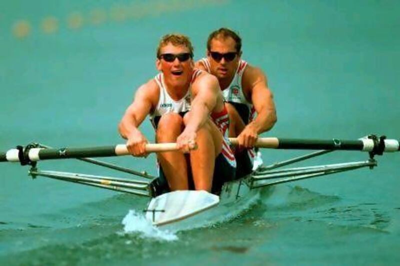 Matthew Pinsent, left, and Steve Redgrave provided the only gold for Great Britain at the Atlanta Olympics in 1996.