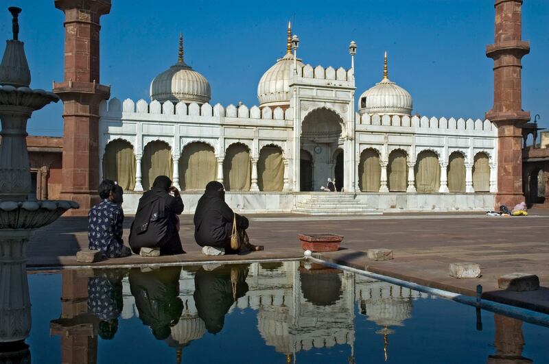 Moti Masjid was completed by Nawab Shah Jahan Begum 